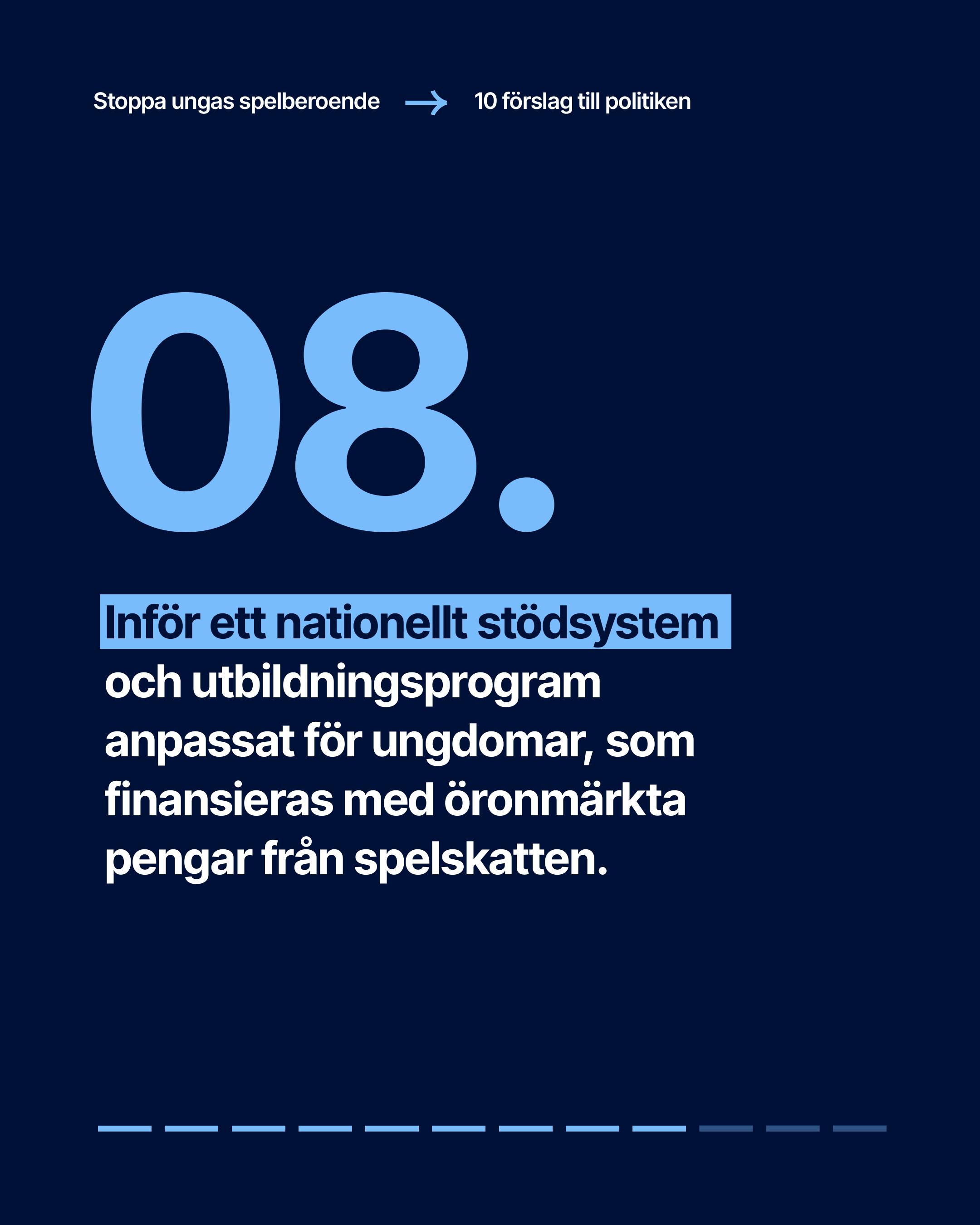 Åtgärdsprogrammet – slide 9 av 12