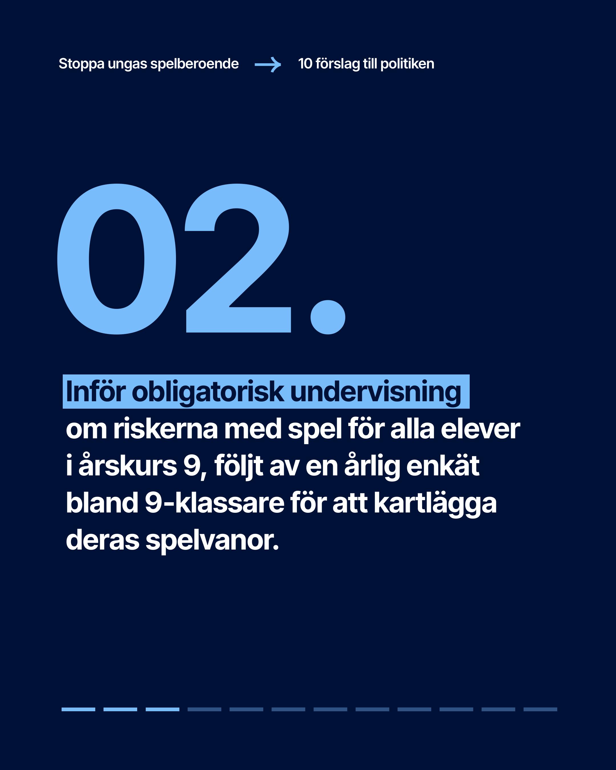 Åtgärdsprogrammet – slide 3 av 12